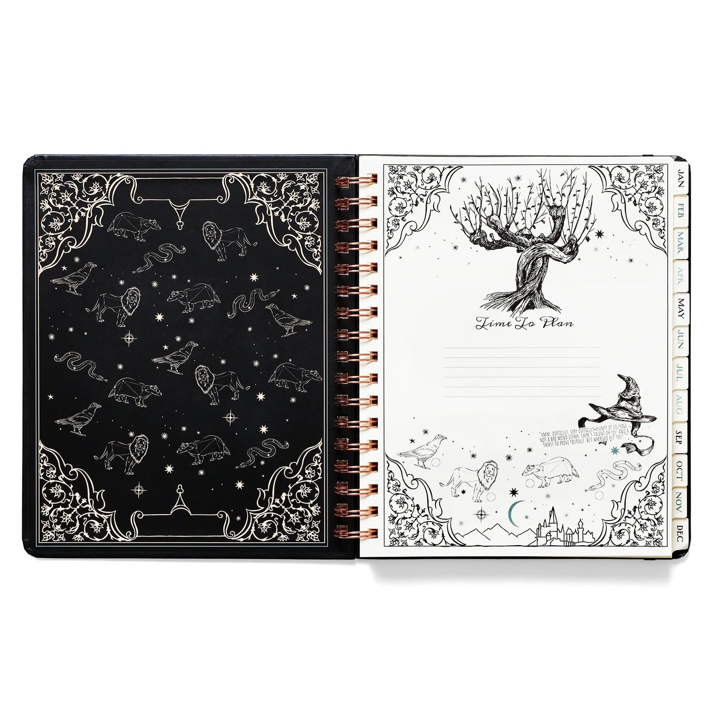 Hogwarts Enchanted Days 2026 Magical Weekly Planner — Hardcover