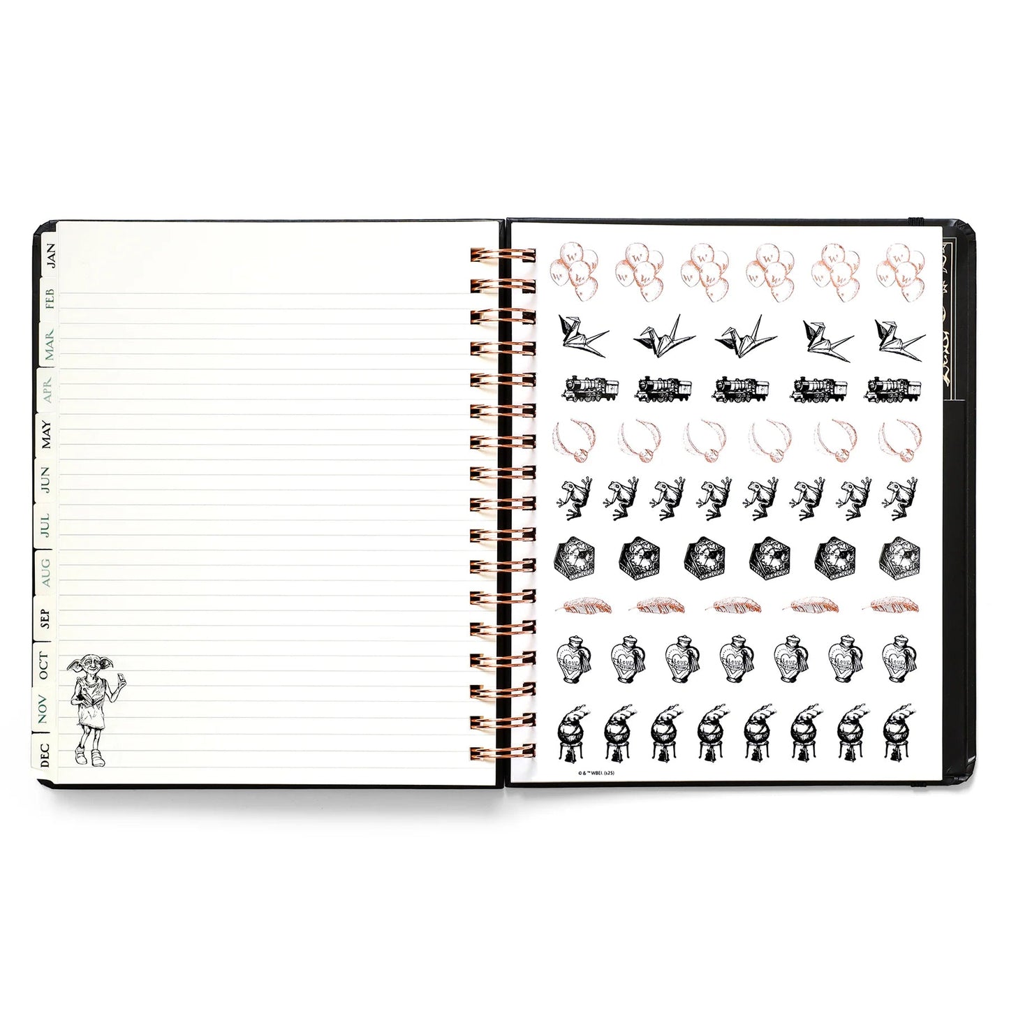 Hogwarts Enchanted Days 2026 Magical Weekly Planner — Hardcover