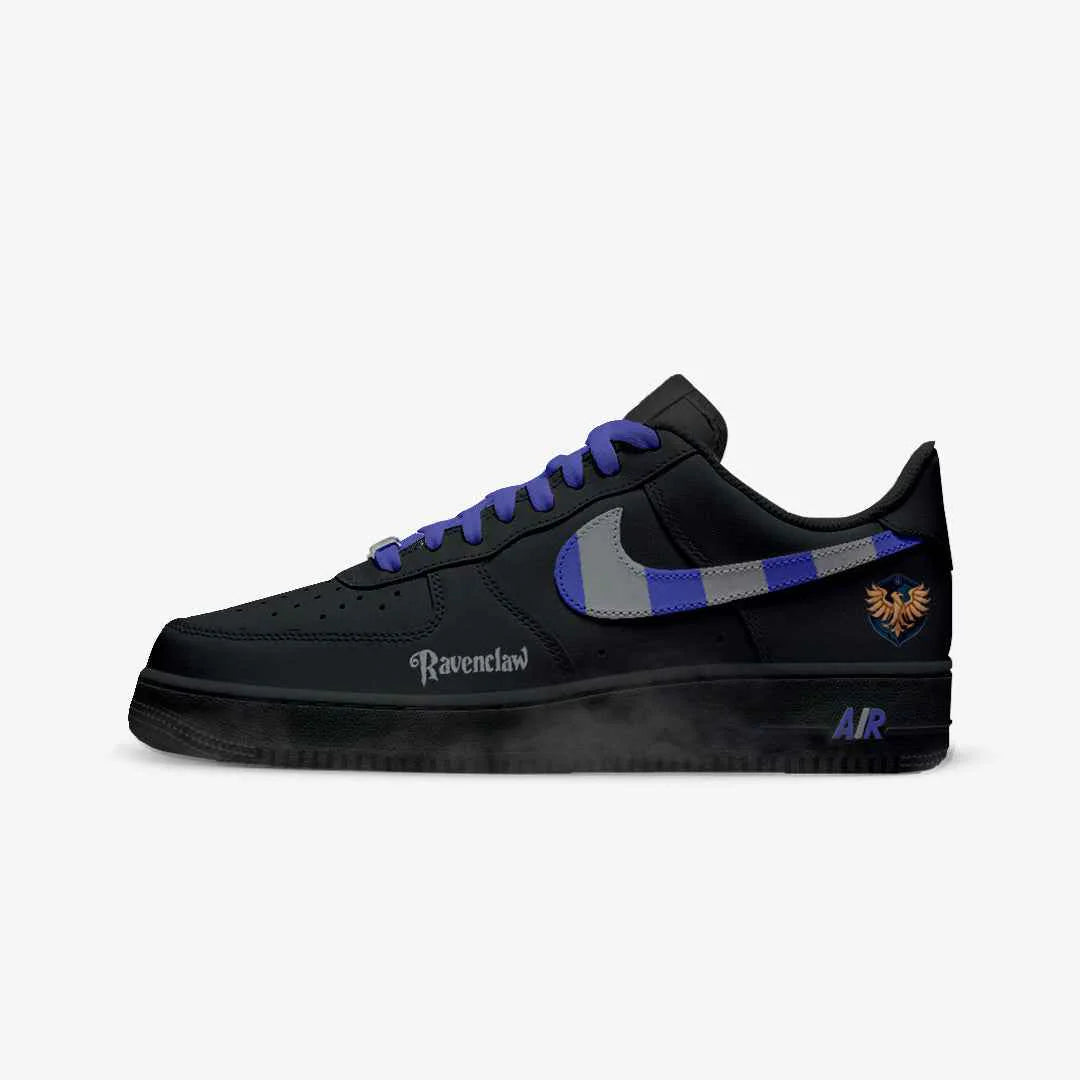 HP Hogwarts Houses Dorms BLACK AF1 Sneakers