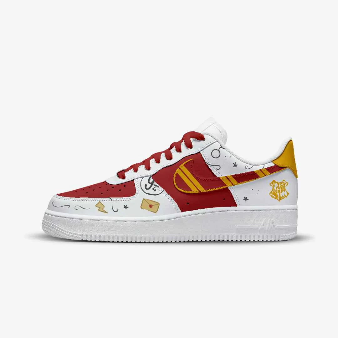 HP Hogwarts Houses Dorms Toes AF1 Sneakers
