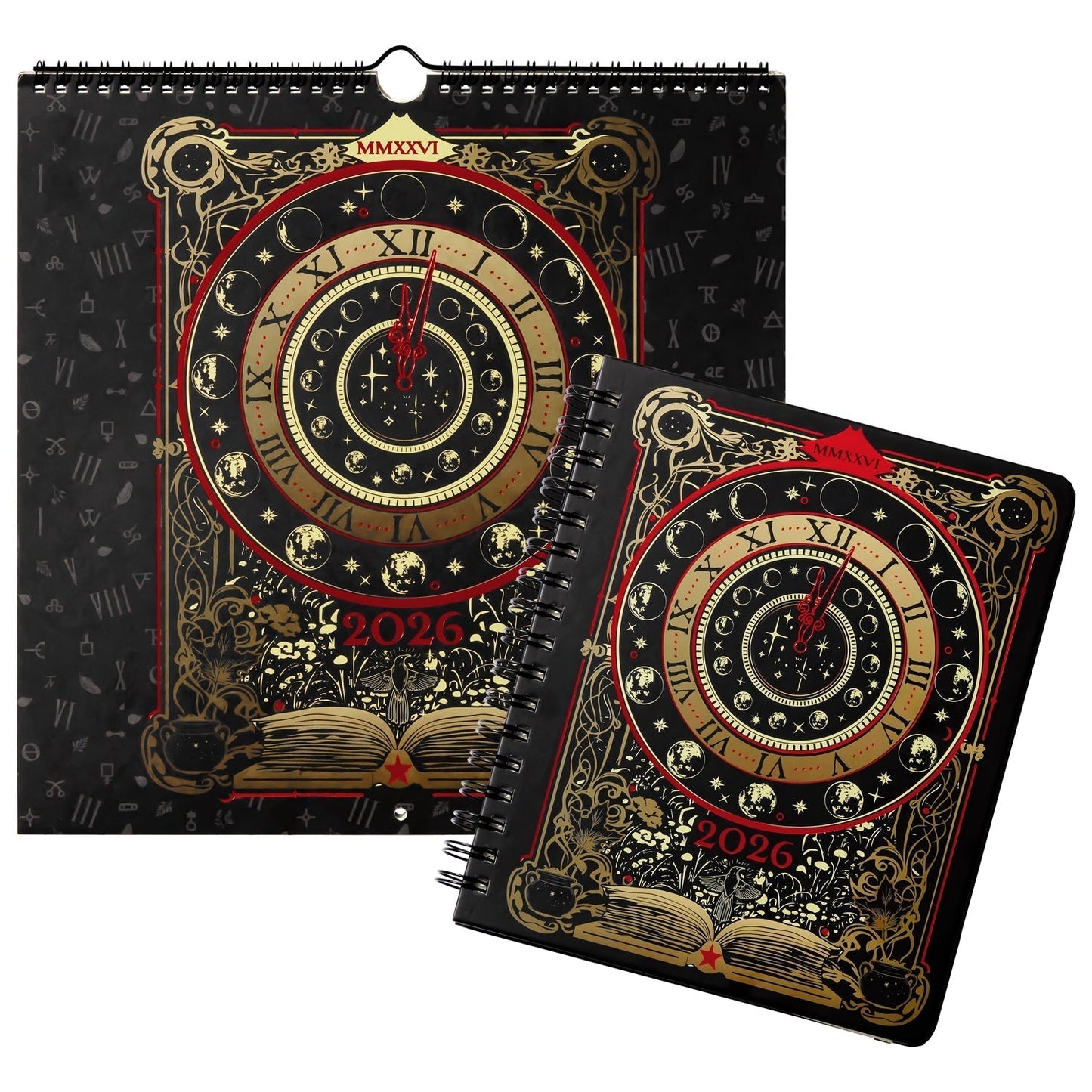 Waiting for the Night 2026 Spiral Wall Calendar