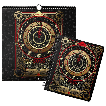 Waiting for the Night 2026 Spiral Wall Calendar