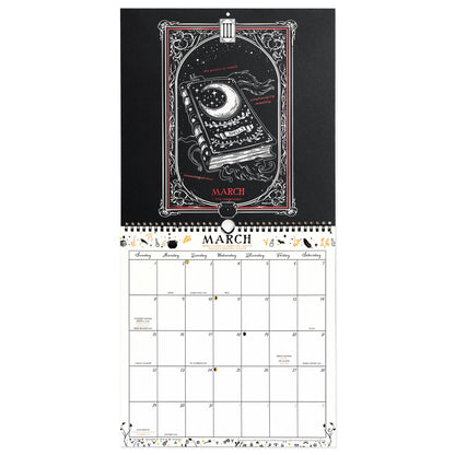 Waiting for the Night 2026 Spiral Wall Calendar