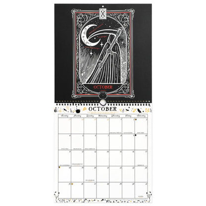 Waiting for the Night 2026 Spiral Wall Calendar