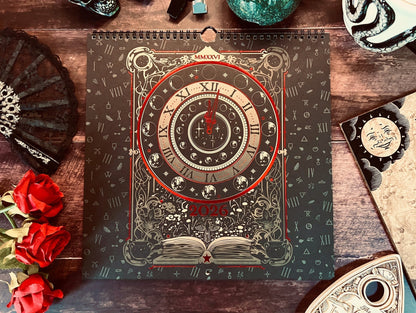 Waiting for the Night 2026 Spiral Wall Calendar