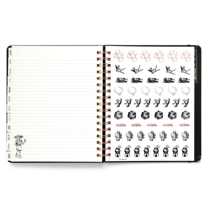 Hogwarts Enchanted Days 2026 Magical Weekly Planner — Hardcover
