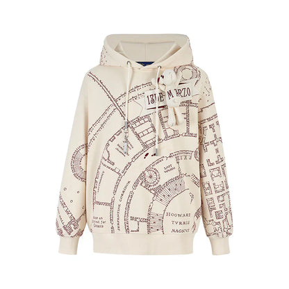 Marauder-Style Map Hoodie