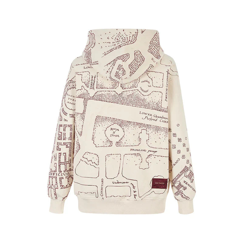 Marauder-Style Map Hoodie