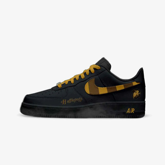 HP Hogwarts Houses Dorms BLACK AF1 Sneakers